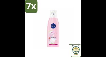 7 x NIVEA - Gezichtstonic - Essentials Verzachtende Tonic - Voor droge & gevoelige huid - Met Amandelolie & Hydramine - 200 ml - Grootverpakking - Gezichtstonic - Droge Huid - Verzachtende Tonic - Amandelolie - Hydramine