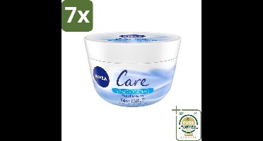 7 x NIVEA - Bodycrème - Verzorging - Voedend - Snel Intrekkend - 200 ml - Grootverpakking - Voedende Crème - Gezicht En Lichaam - Hydraterend - Hydrowax - Huid Verzorging