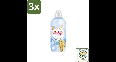 3 x Robijn – Wasverzachter – Jasmijn & Sandelhout – 780 ml - Grootverpakking - Koffiezetapparaat