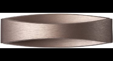 Medusa Wandlamp 10x25x8 cm choco/bruin 2700k 720lm dimbaa - Modern - Highlight