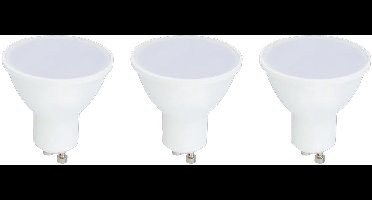 LED line LED Spot GU10 - 3W (vervangt 20W) - 240lm - Ø50mm - 230V - Energiezuinig - 3 stuks