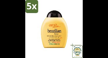 5 x Treaclemoon – Bodylotion – Brazilian Love – 250 ml - Grootverpakking - Bodylotion - Hydraterende Lotion - Zachte Huid - Tropische Geur - Braziliaanse Geur