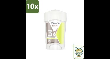 10 x Rexona - Deodorant Stick - Maximum Protection Stress Control Dry - Tegen Stresszweet - 45 ml - Grootverpakking - Anti-transpirant - Stresszweet - Zweetbescherming - Droge Oksels - Frisheid