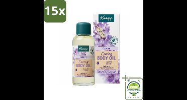 15 x Kneipp - Huidolie - Relaxing - Lavendel - Trekt snel in - 100 ml - Grootverpakking - Huidolie - Lavendel - Ontspanning - Verzorging - Natuurlijke Oliën