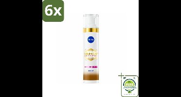 NIVEA - Cellular LUMINOUS630 CC Crème Donker - Gekleurde Dagcrème - Tegen Pigmentvlekken - SPF 30 - 40 ml - Voordeelverpakking - 6 stuks - Gekleurde dagcrème - Anti-pigmentvlekken