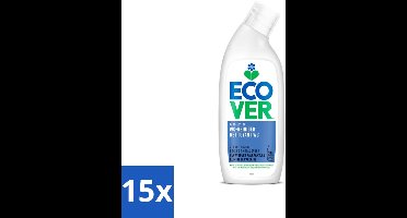 Ecover - Toiletreiniger - Zeebries & Salie - 750 ml - Bulkverpakking - 15 stuks