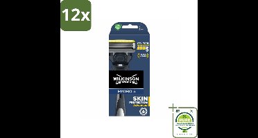 Wilkinson Sword - Navulmesjes - Hydro 5 Skin Protection Advanced - Beschermend - 1 mesje - Voordeelverpakking - 12 stuks - Scheermes - Scheermes 5 mesjes