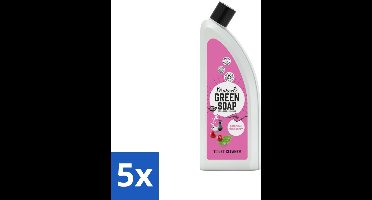 Marcel's Green Soap - Toiletreiniger - Patchouli & Cranberry - Krachtige frisheid - Bulkverpakking - 5 stuks