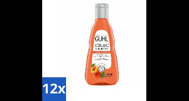 12 x Guhl - Shampoo - Heerlijke Verzorging - 250 ml - Haarverzorging - Shampoo - Guhl - Conditioner - Glanzend Haar