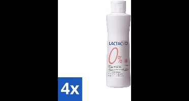 Lactacyd – 0% – Milde Wasgel – 250 ml - Voordeelverpakking - 4 stuks