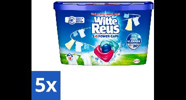 Witte Reus - Wasmiddel - Power Caps 3+1 - 14 Capsules - Bulkverpakking - 5 stuks