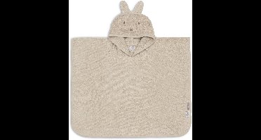 Jollein Badponcho - 100% Badstof - 1-2 jaar - Jacquard - Miffy Warm - Sand