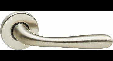 Intersteel Deurkruk Jupiter op rozet nikkel mat