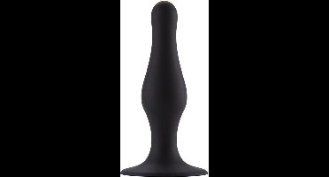 Butt Plug with Suction Cup - Small - Black