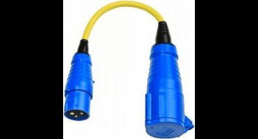 Adapter 16A naar 32A/250V CEE/CEE