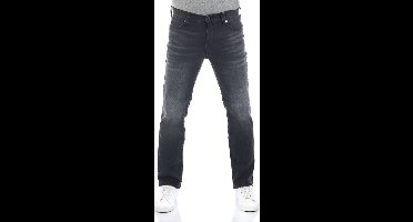 Mustang Heren Jeans Broeken Tramper regular/straight Fit Zwart Volwassenen Denim Jeansbroek