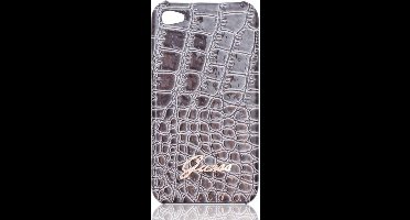 iPhone 4S/4 hoesje - Guess - Grijs - Kunstleer