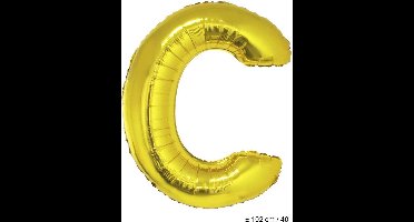 ESPA - Enorme goudkleurige aluminium letter ballon - Decoratie > Ballonnen
