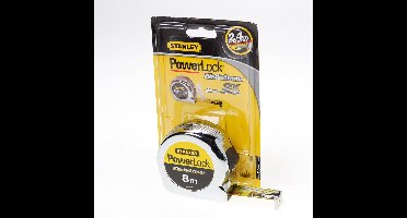 Stanley Rolbandmaat Powerlock Blade Armor 8m - 25mm