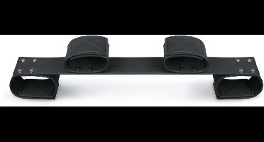 EasyToys - Bondage Bar - Wrist and Ankle Cuffs - Handboeien en Enkelboeien - Duurzaam - Bondage Set - BDSM Set - BDSM Toys - Rollenspel Erotiek - Erotisch Spel - Sex Toys voor Vrouwen en Mannen - Zwart