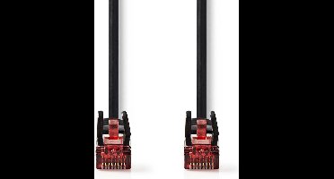 Nedis CAT6 Netwerkkabel - RJ45 Male - RJ45 Male - U/UTP - 20.0 m - Rond - PVC - Zwart - Envelop