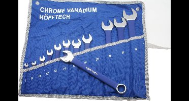 Ringsleutelset - Met Opbergetui - 12 delig - Hofftech - 6 tot 32 mm - Chroom Vanadium