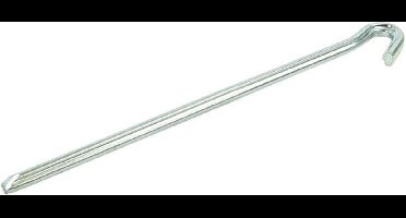 ProPlus Driehoekige rotspen met haak - staal - 23 cm