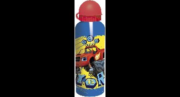 Nickelodeon Bidon Blaze Aluminium 400 Ml Blauw