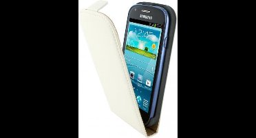 Mobiparts Premium Flip Case Samsung Galaxy S3 Mini White