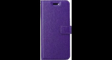 Hoesje geschikt voor Xiaomi 12T Pro | Book Case | Boekhoes met Pasjeshouder | Portemonneehoesje met Kaartenhouder | Paars