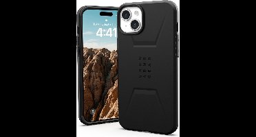 UAG - Civilian Mag geschikt voor iPhone 15 Plus Hoesje - zwart