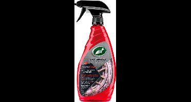 Turtle Wax HS Hyperfoam Wheel & Tyre Cleaner - Snel reagerende formule - Frist velgen op - Lost remstof, straatvuil en lichte ijzerafzettingen op - 680 ml