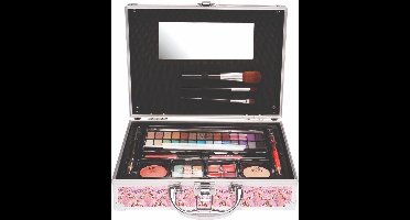 CASUELLE MAKE-UP KOFFER HOLOG ROZE