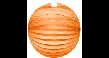 Wefiesta Lampion Rond 25 Cm Papier Oranje