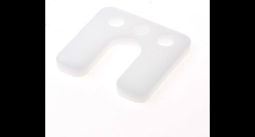 GB Drukplaat 34746 6mm transparant met sleuf - 48 Stuks