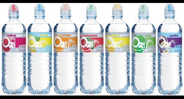 O2Life - Mineraalwater (Red Fruit/Cranberry - 6 x 750 ml)