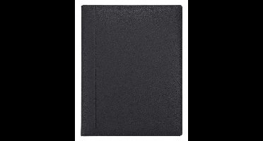 Leren Schrijfmap A4 met Ritssluiting - Zwart