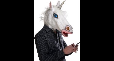 Vegaoo - Eenhoorn masker