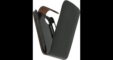 Xccess Leather Flip Case HTC Desire V Black