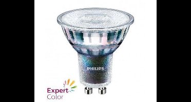Philips - MASTER LED Spot ExpertColor GU10 PAR16 5.5W 375lm 36D - 930 Warm Wit | Beste Kleurweergave - Dimbaar - Vervangt 50W