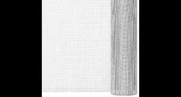 vidaXL - Gaas - 112x500 - cm - aluminium - zilverkleurig