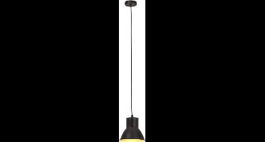 LuxeLivin' - Hanglamp rond 25 W E27 17 cm zwart