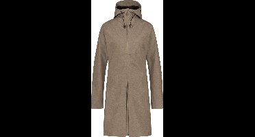 AGU SeQ Regenjas - Regenjas Dames Waterdicht - Regenjas Lang model - Water- en Winddicht - Ademend - Grijs - XL