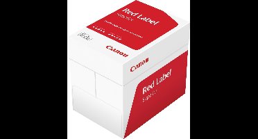 Canon kopieer/printpapier - Red Label Superior - FSC - A4 - 80 grams - 1 doos - 5 pak a 500 vel