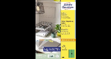 Avery gekleurde universele etiketten ft 105 x 148 mm (b x h), 400 stuks, groen 5 stuks