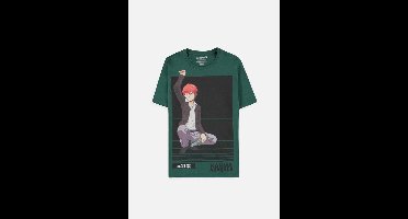 Assassination Classroom - Karma Akabane Heren T-shirt - M - Groen