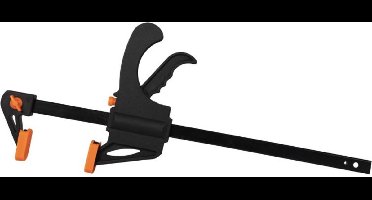 Topgear Snelklem 30 cm - Nylon & Staal - Met Snel-ontspanknop