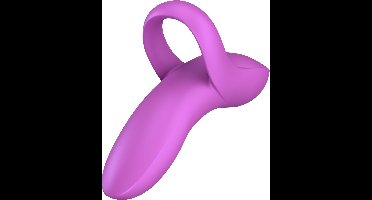 Satisfyer, vingervibrator, Bold Lover, veelzijdig, gemaakt van siliconen