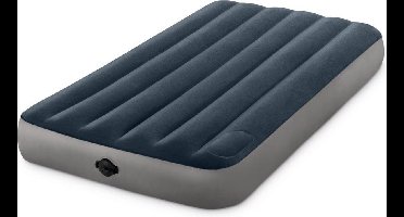 Intex 64781 Single-High Luchtbed 99x191x25 cm Blauw/Grijs