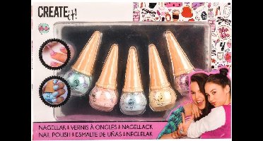 Create it! - Nagellak Ice Creams - 5-delig